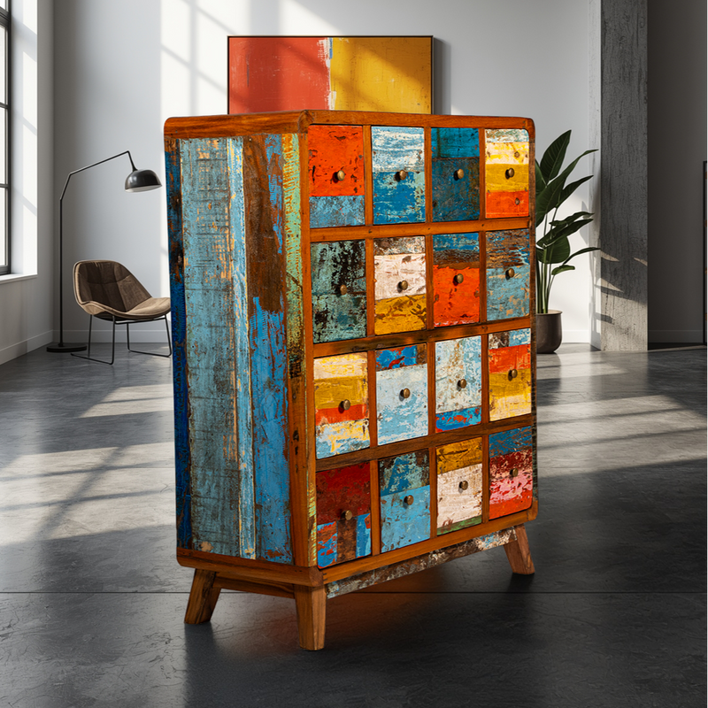 16-Drawer Dresser
