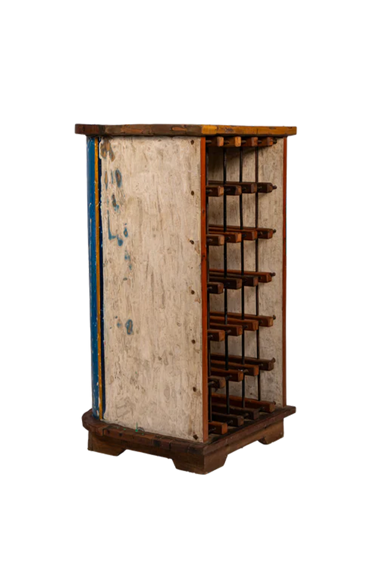 Reclaimed Pillar Wine Rack